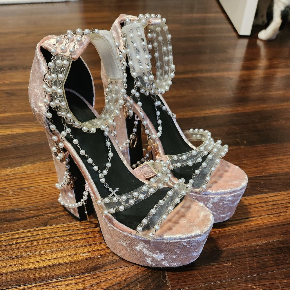 Sugar Thrillz Holy Revelation Platform Heels